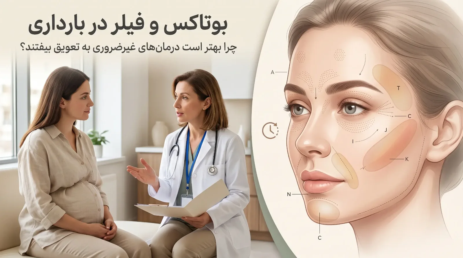 درمانهای زیبایی در بارداری و شیردهی