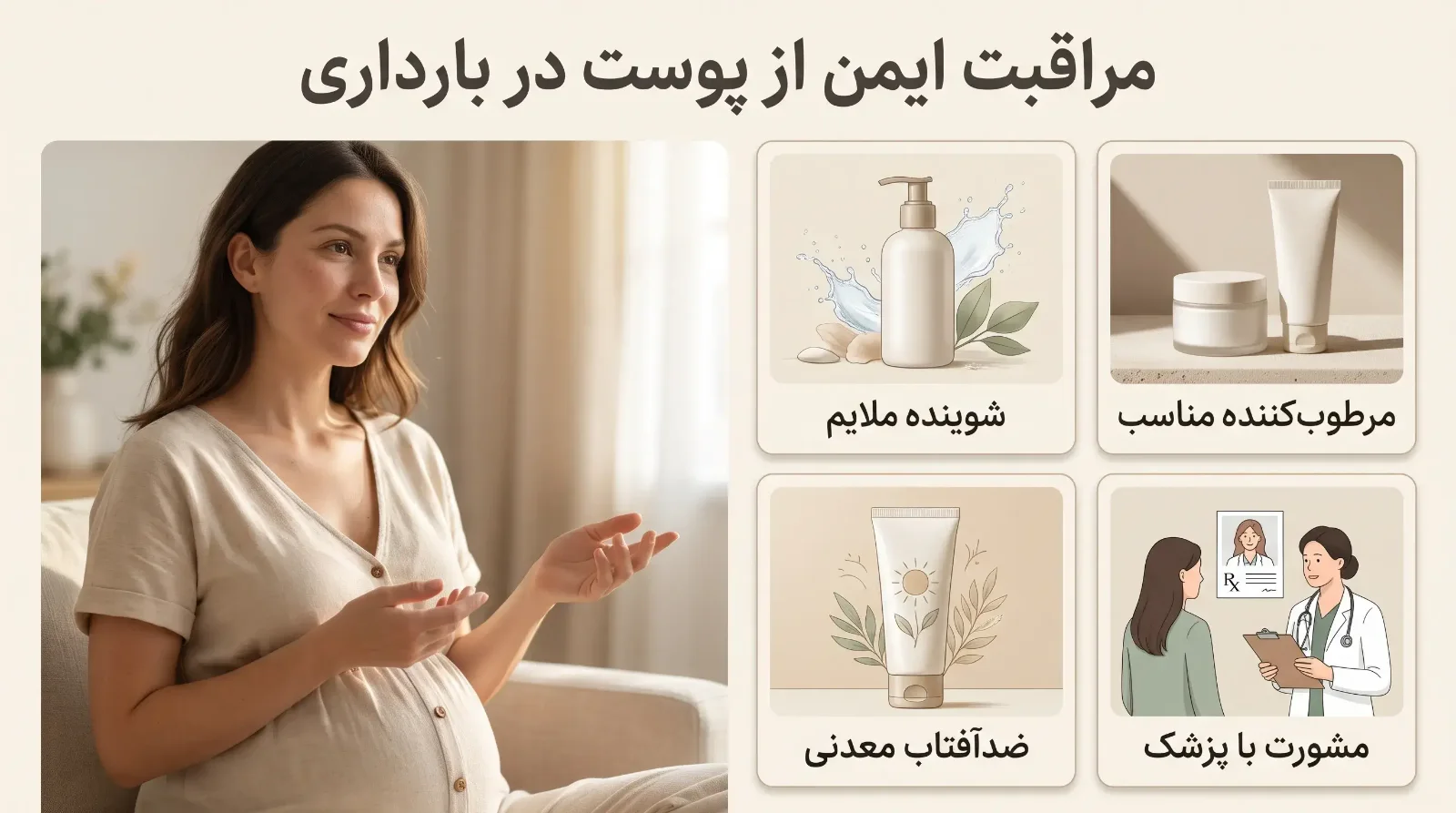 درمانهای زیبایی در بارداری و شیردهی