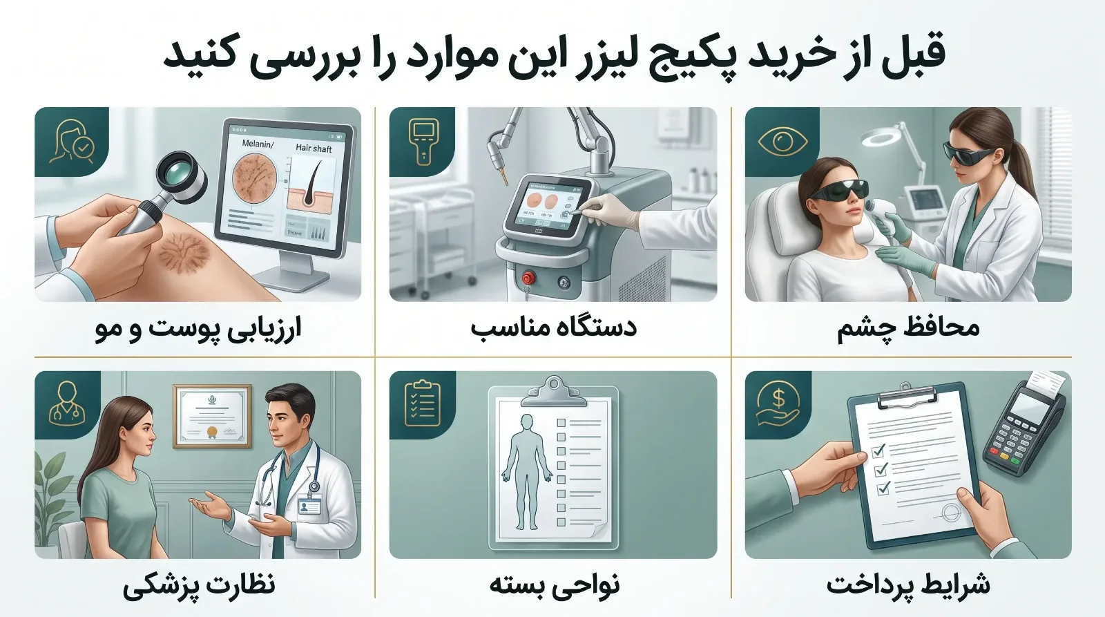 قیمت لیزر کل بدن در پردیس